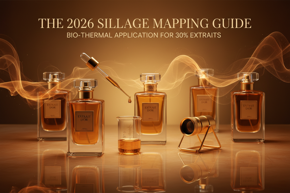 The 2026 Sillage Mapping Guide: Bio-Thermal Application for 30% Extraits