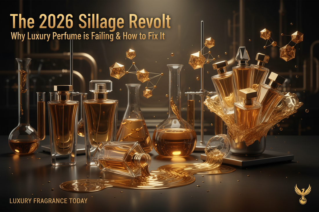 The 2026 Sillage Revolt: Why Luxury Perfume is Failing & How to Fix It