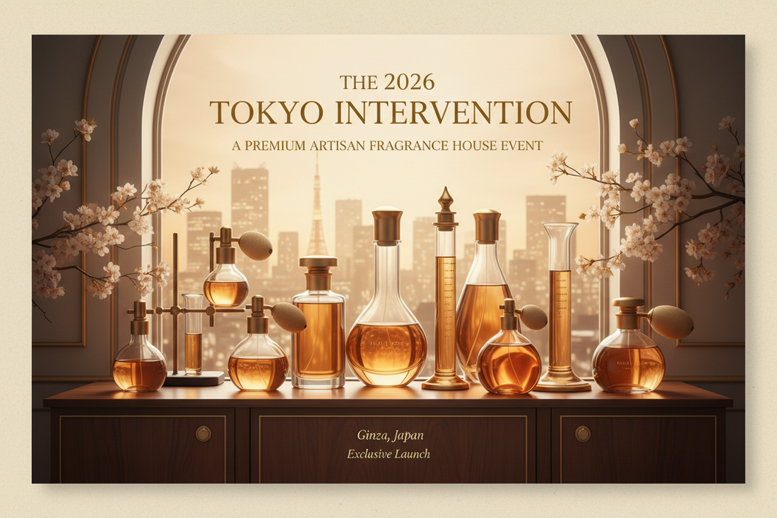 The 2026 Tokyo Intervention: Scent Lab 33 at Ginza Mitsukoshi & Narita