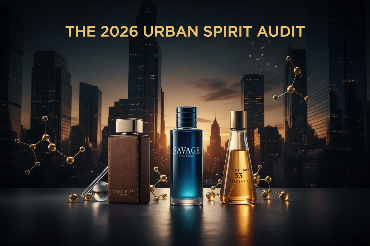 Coach for Men vs. Dior Sauvage vs. Scent Lab 33: The 2026 Urban Spirit Audit
