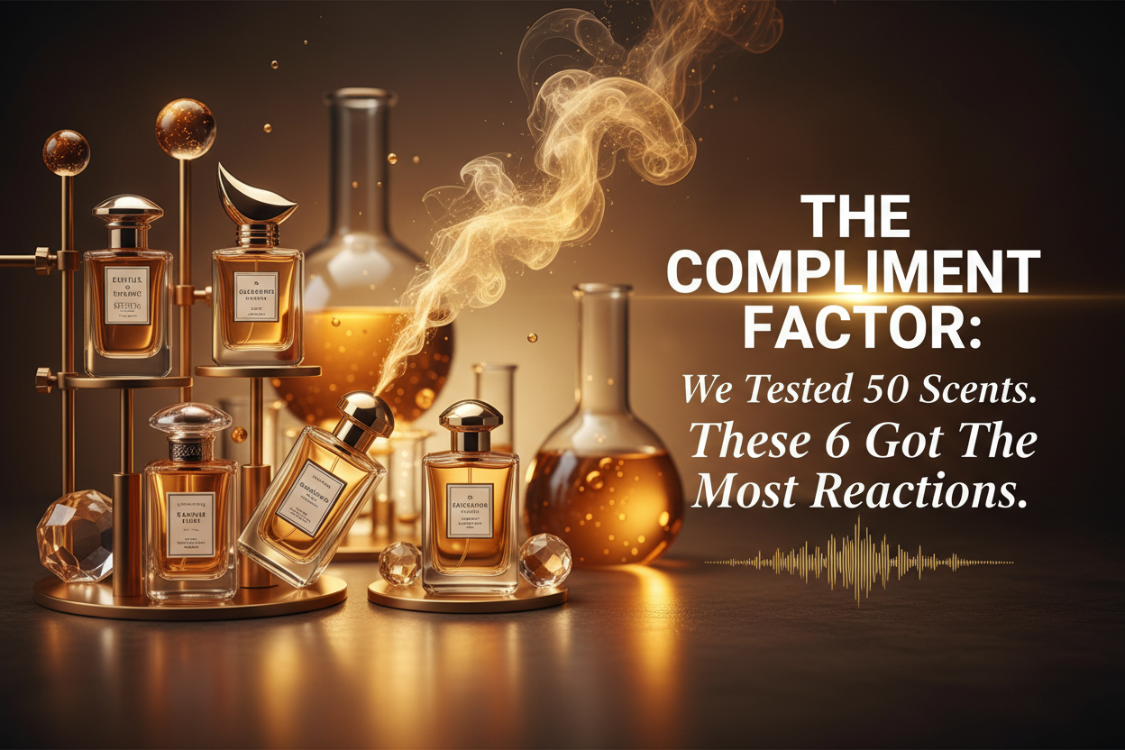 THE COMPLIMENT FACTOR: We Tested 50 Scents. These 6 Got The Most Reactions.
