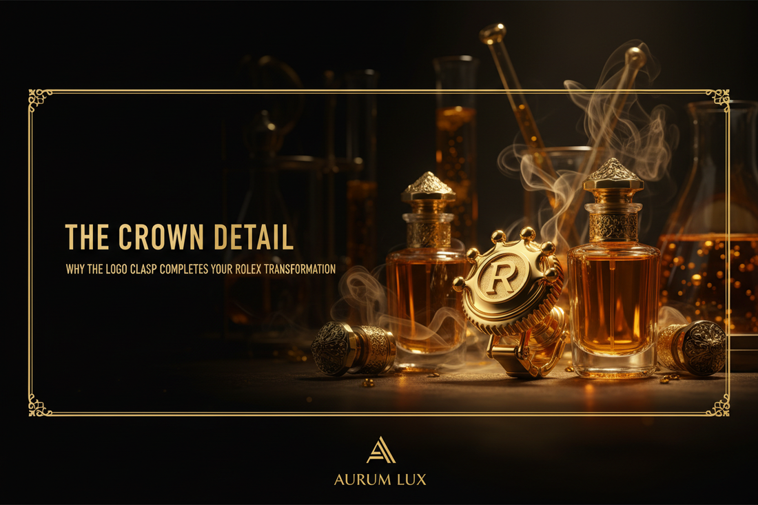 The Crown Detail: Why the Logo Clasp Completes Your Rolex Transformation | Scent Lab 33