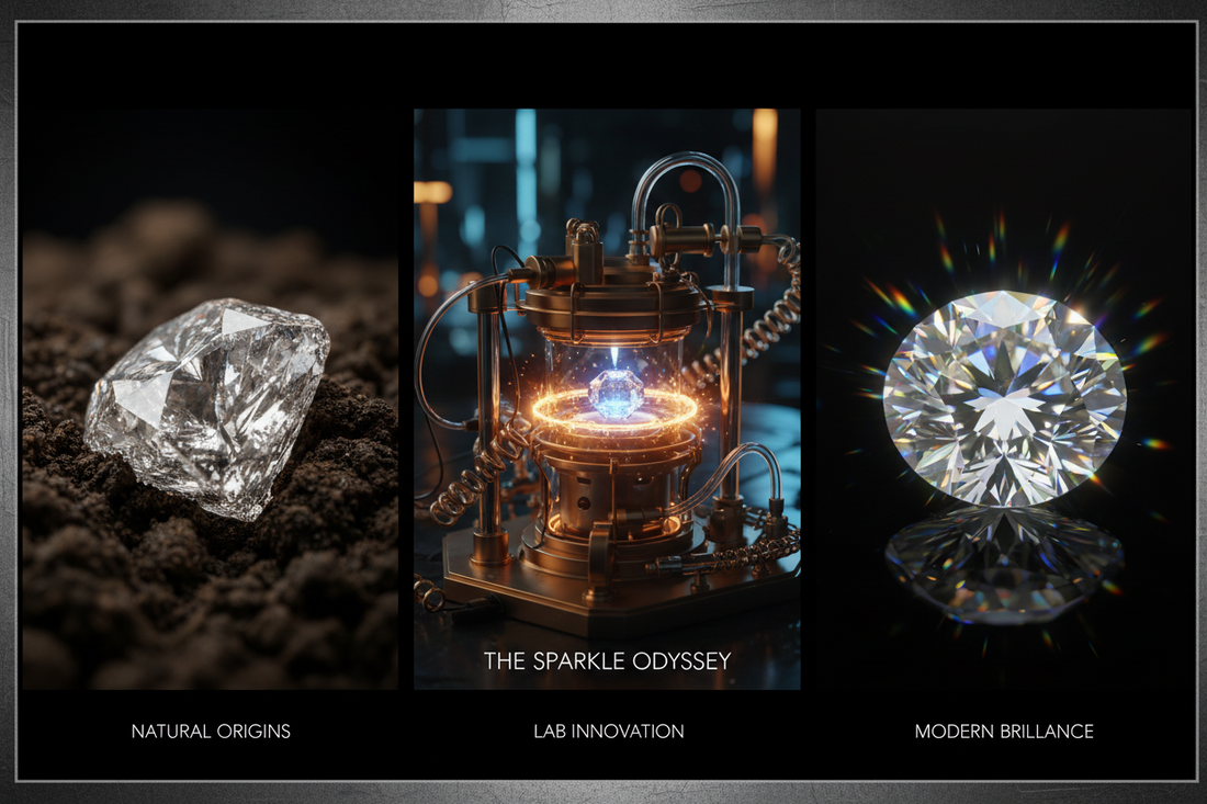 The Origin Story of Sparkle: Diamonds, Lab-Grown, and Moissanite Evolution | Scent Lab 33