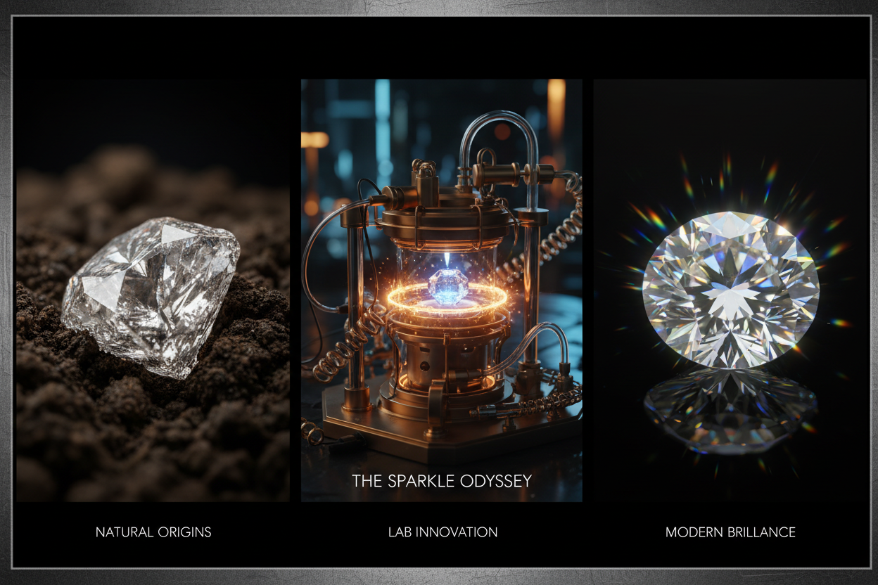 The Origin Story of Sparkle: Diamonds, Lab-Grown, and Moissanite Evolution | Scent Lab 33