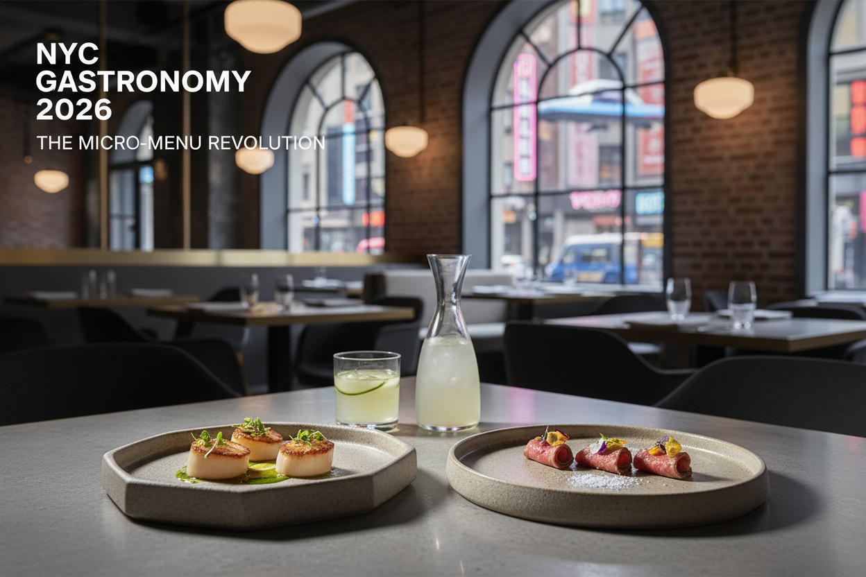 The Ozempic Economy: Why NYC Restaurants in 2026 are Launching "Micro-Menus" | Scent Lab 33