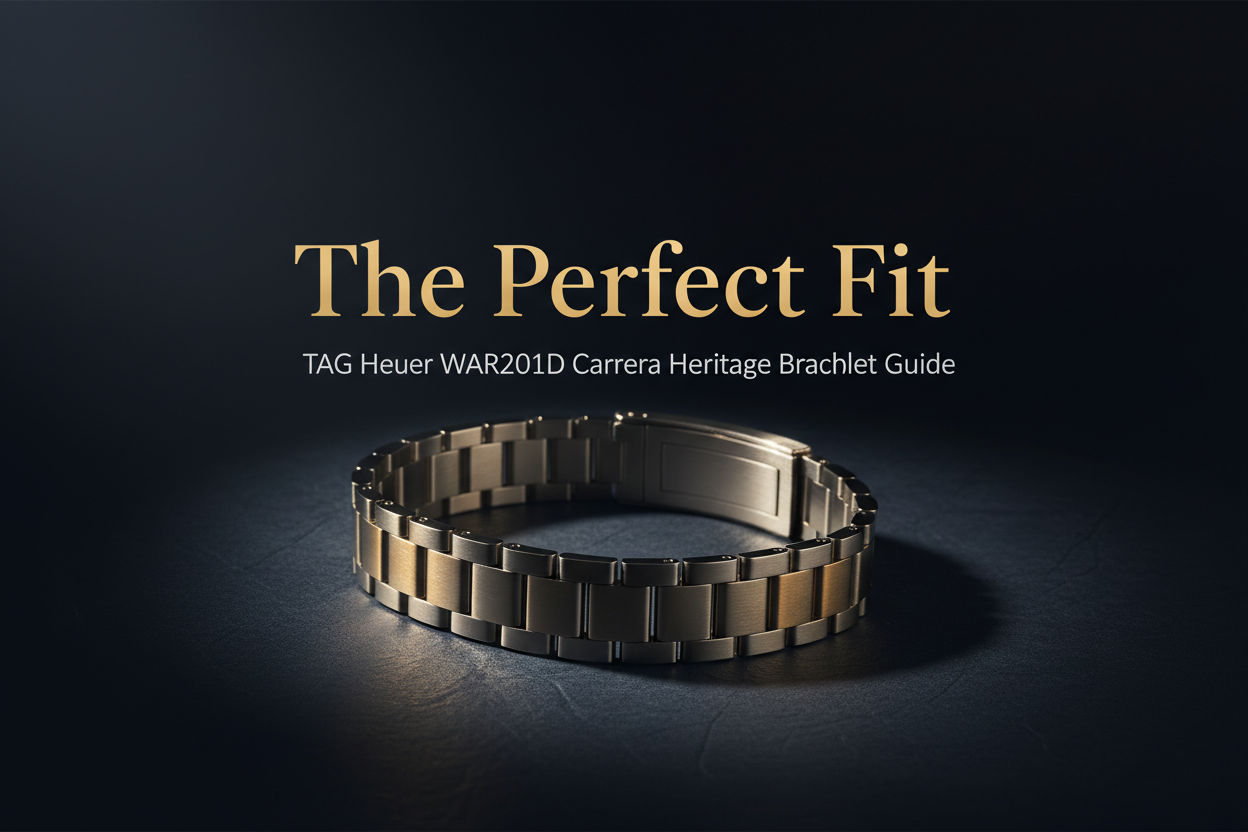 The Perfect Fit: TAG Heuer WAR201D Carrera Heritage Bracelet Guide | Scent Lab 33