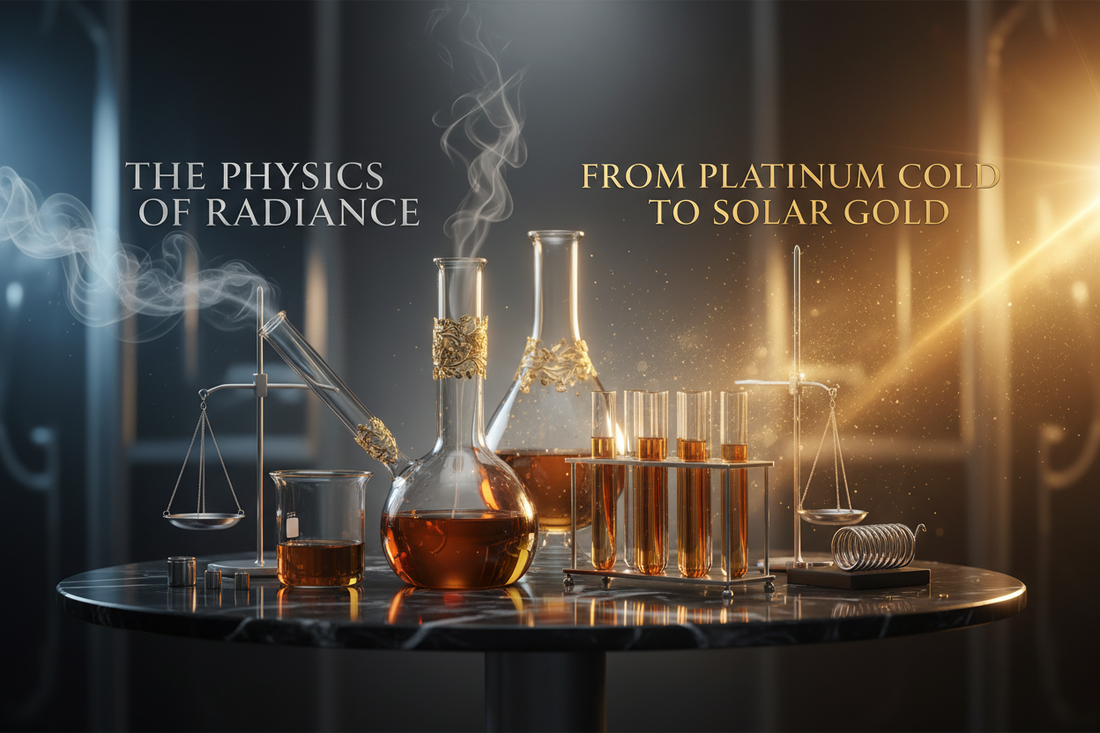 The Physics of Radiance: From Platinum Cold to Solar Gold