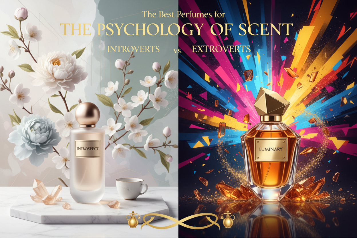 The Psychology of Scent: The Best Perfumes for Introverts vs. Extroverts