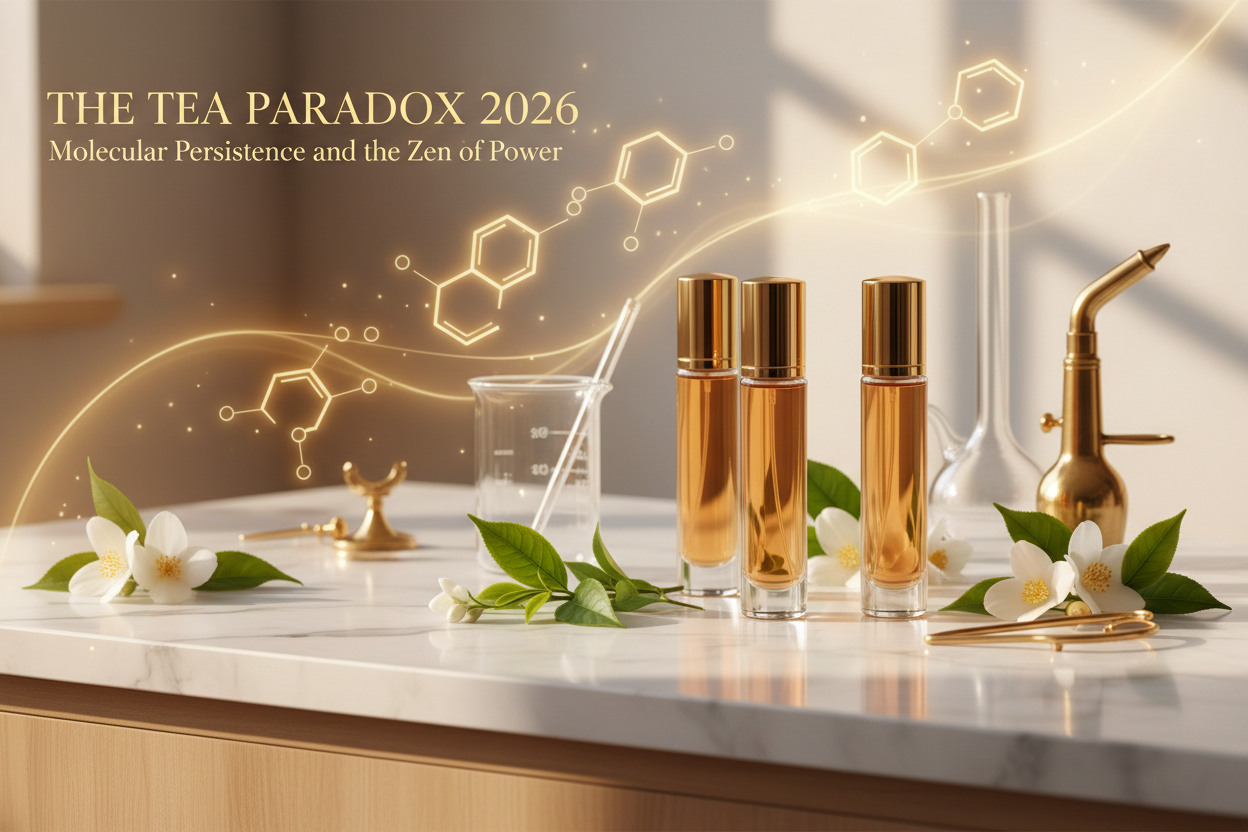 THE TEA PARADOX 2026: Molecular Persistence and the Zen of Power | Scent Lab 33