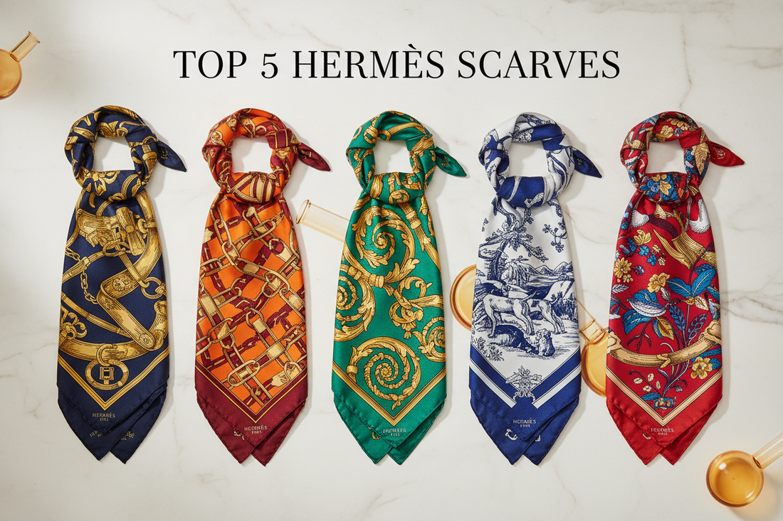 Top 5 Hermès Scarf Classics: The 2026 Style & Price Audit | Scent Lab 33