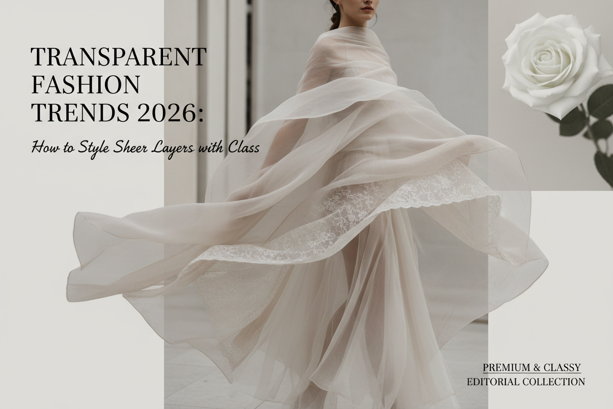 Transparent Fashion Trends 2026: How to Style Sheer Layers with Class | Scent Lab 33