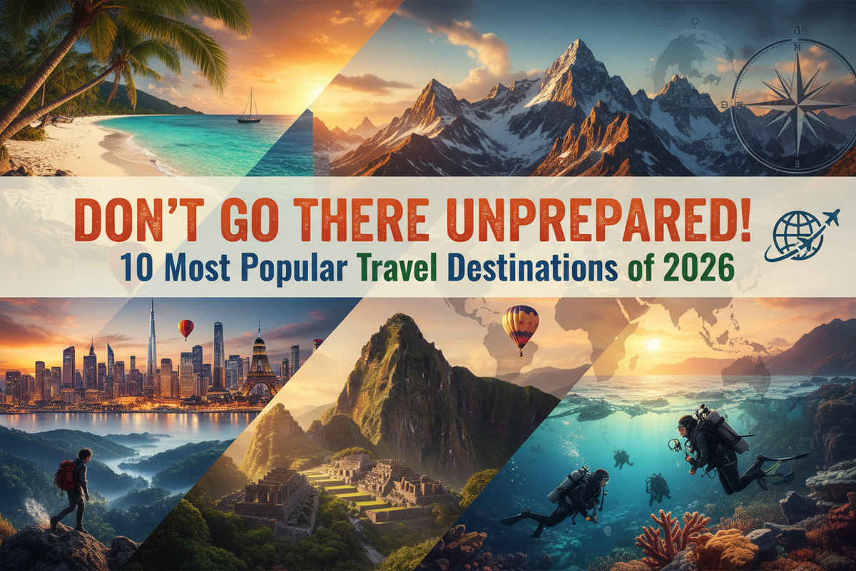 Don't Go There Unprepared! 10 Most Popular Travel Destinations of 2026 | Scent Lab 33