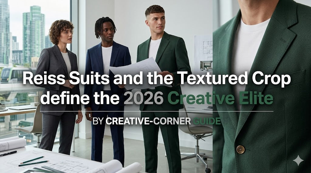 Why Reiss Suits and the Textured Crop define the 2026 Creative Elite? | Scent Lab 33