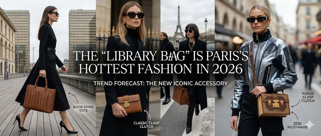 Why the "Library Bag" is Paris's Hottest Fashion Trend in 2026? | Scent Lab 33
