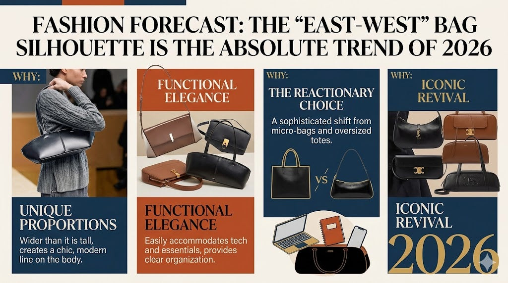 Why the "East-West" Bag Silhouette is the Absolute Trend of 2026 | Scent Lab 33