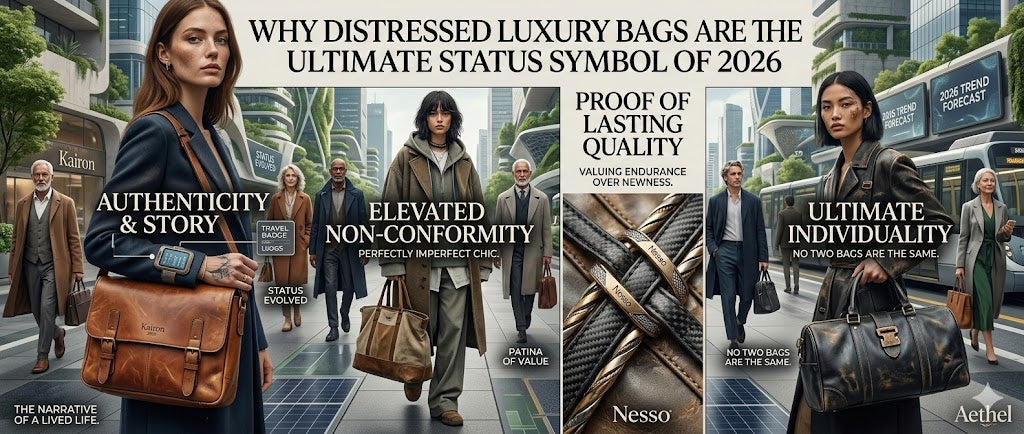 Why Distressed Luxury Bags are the Ultimate Status Symbol of 2026 | Scent Lab 33