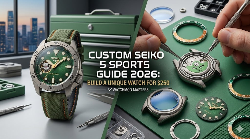 Custom Seiko 5 Sports Guide 2026: Build a Unique Watch for $250 | Scent Lab 33