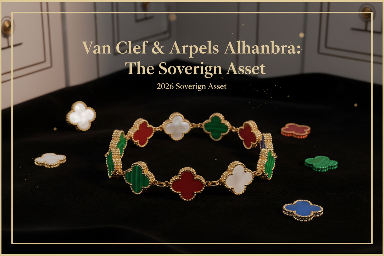 Why the Van Cleef & Arpels Alhambra is the 2026 Sovereign Asset | Scent Lab 33