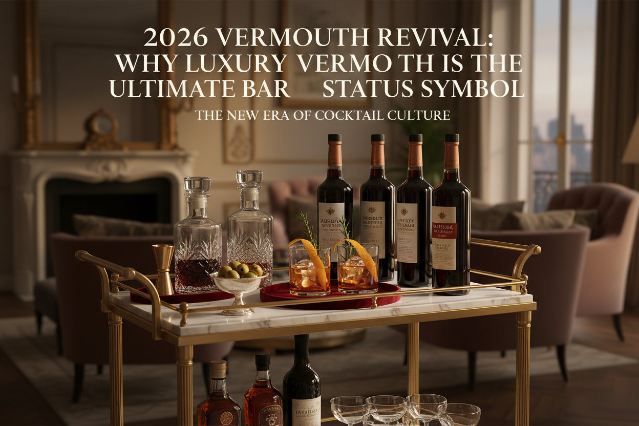 2026 Vermouth Revival: Why Luxury Vermouth is the Ultimate Bar Cart Status Symbol | Scent Lab 33