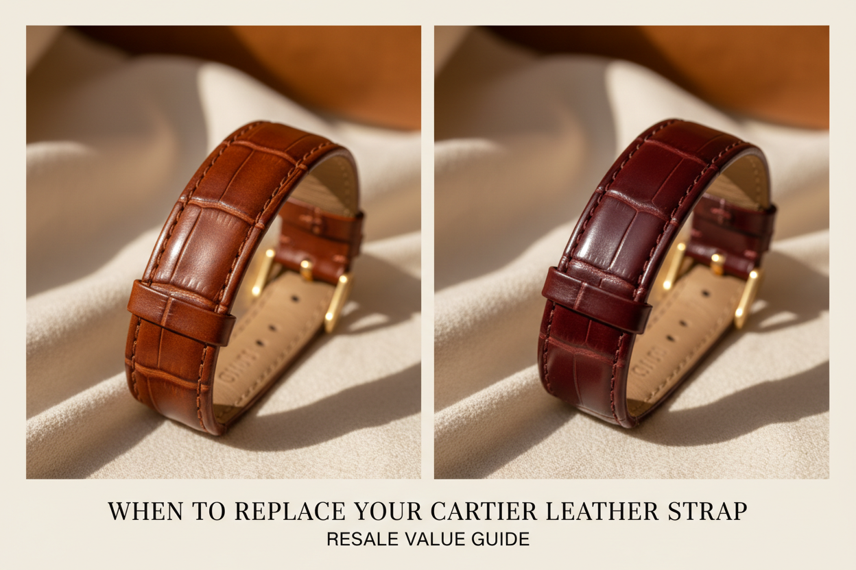 When to Replace Your Cartier Leather Strap: Resale Value Guide | Scent Lab 33
