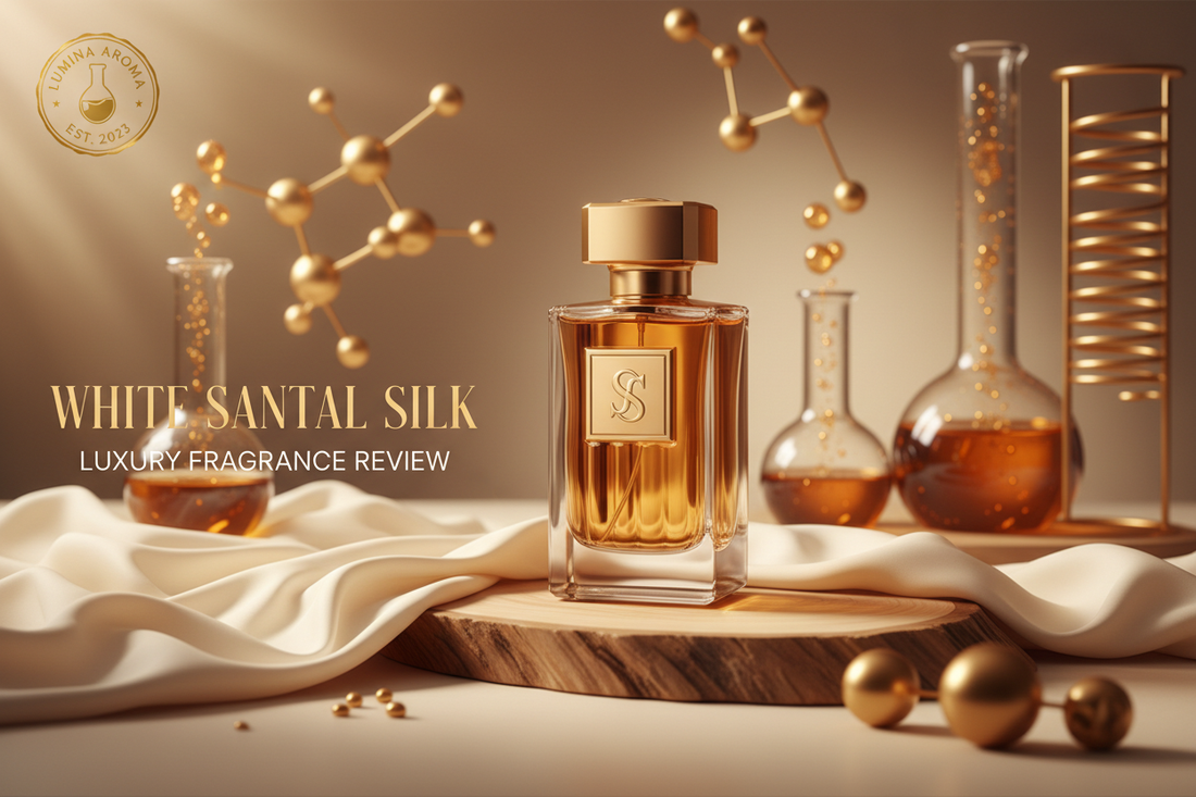 White Santal Silk Review: Molecular Smoothness | Scent Lab 33 vs. Van Cleef & Arpels Santal Blanc