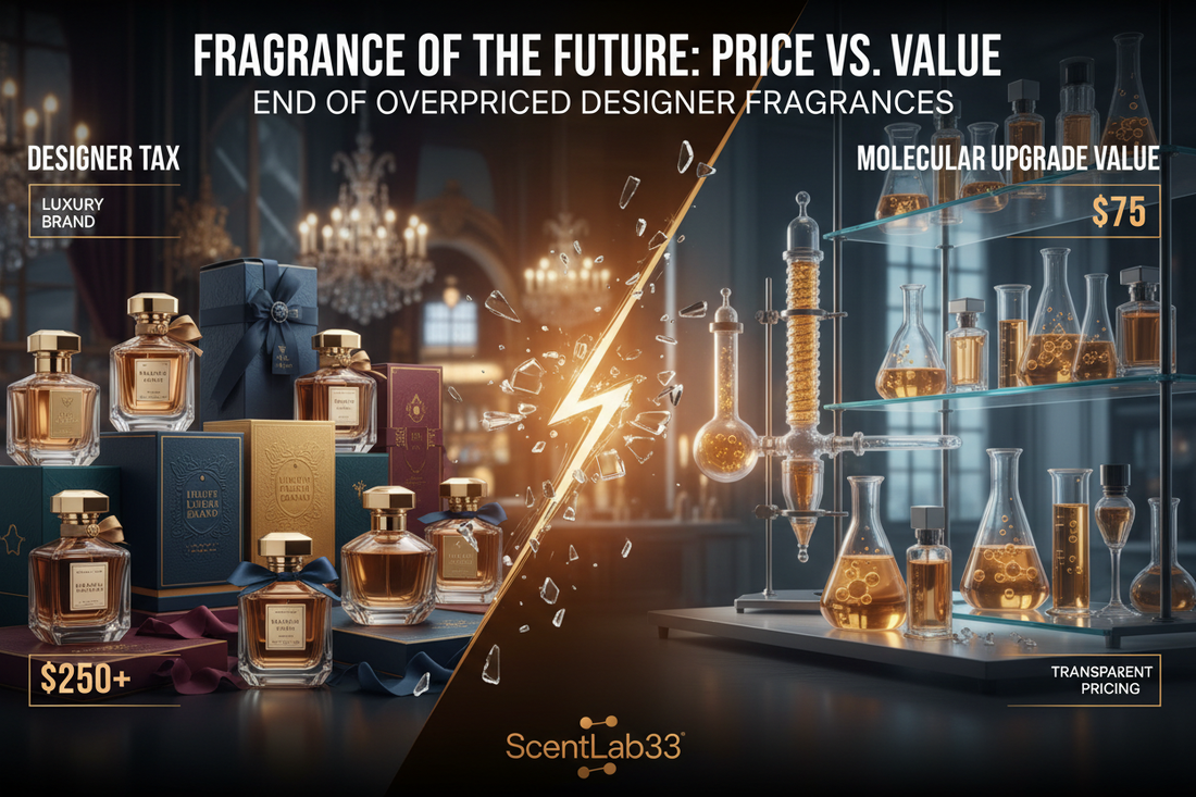 Why is the 2026 "Molecular Upgrade" finally ending the era of the Designer Tax? | Scent Lab 33
