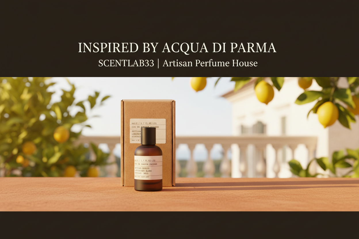 Inspired by Acqua di Parma Banner