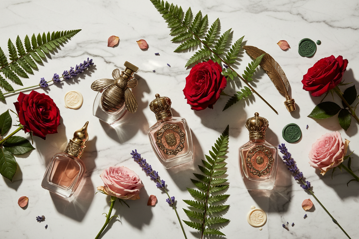 Inspired by Penhaligon's Banner
