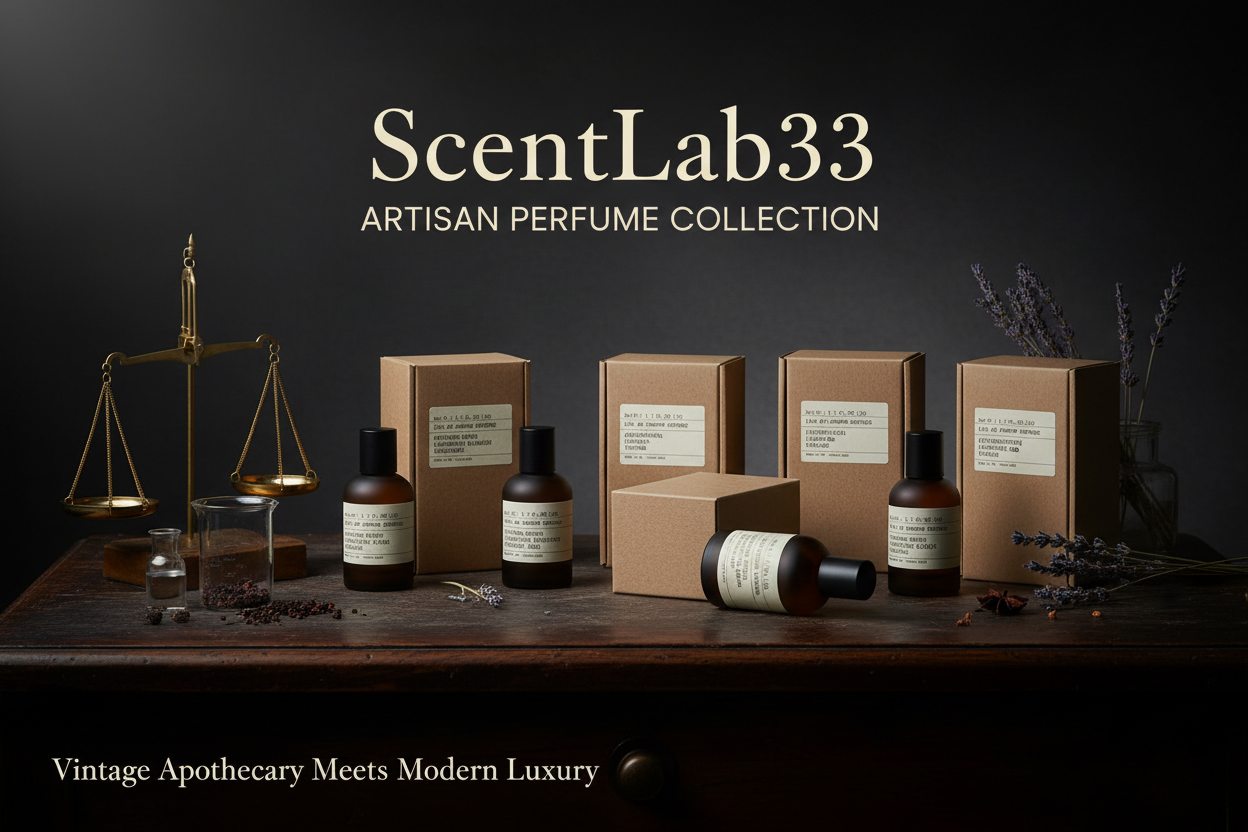 ScentLab33 Artisan Perfume Banner