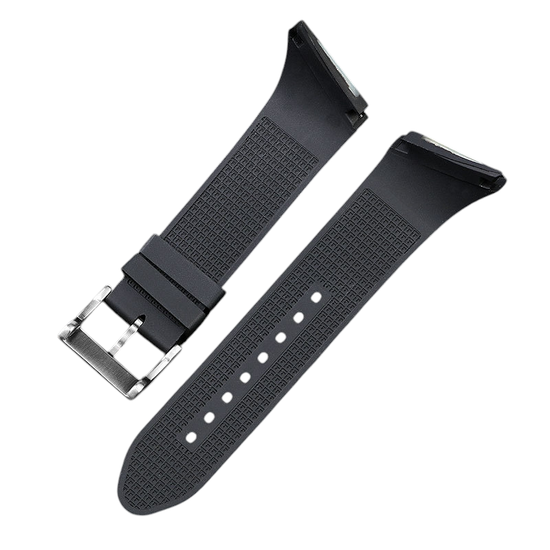 White Smoke Replacement Strap for Hamilton Ventura Elvis80-MIB H24615331-H24655331 - High-Density Soft-Touch Silicone - Aethelgard