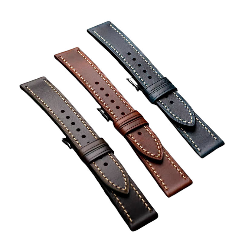Handmade Casio G-Shock Square Artisan Leather Watch Strap for Casio G-Shock, DW5600, GW5000 - Bespoke Mod Series - 18mm 20mm 22mm 24mm - Aethelgard