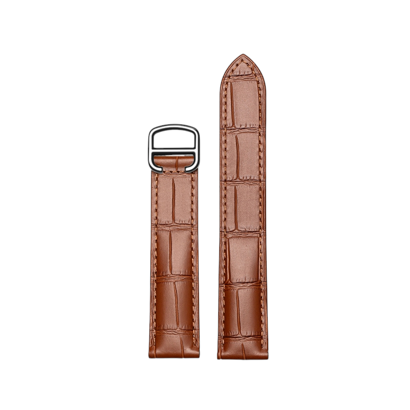 White Smoke Replacement Strap for Cartier Tank Series | Premium Bovine Leather | Aethelgard Atelier