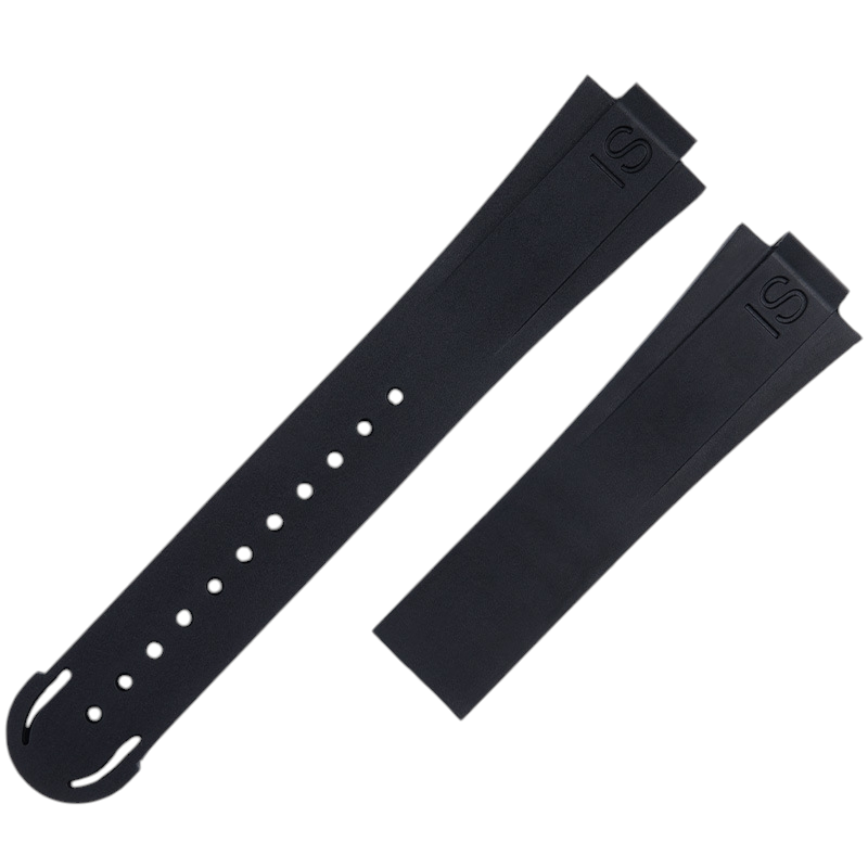 White Smoke Replacement Strap for Oris Divers Seventy-Five - Aquis 7730 Series - Bespoke Convex Interface Silicone - Aethelgard