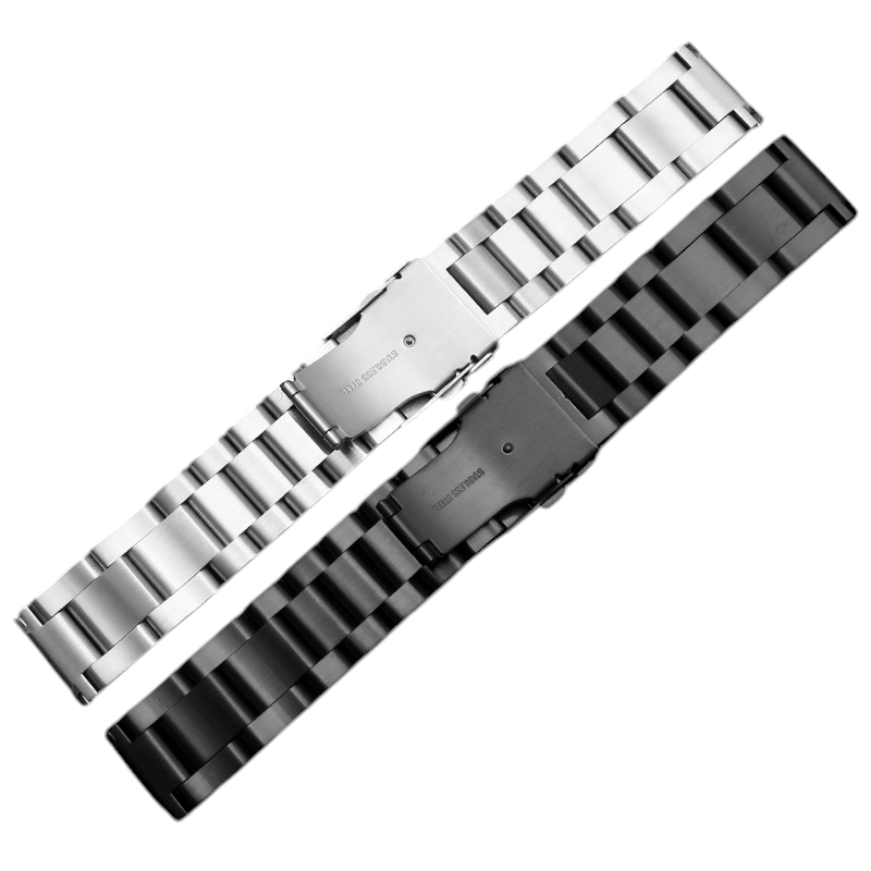 White Smoke Replacement Strap for Panerai-Luminox Luminor-Submersible Large Case - 316L Solid Surgical Grade Brushed Steel - Aethelgard