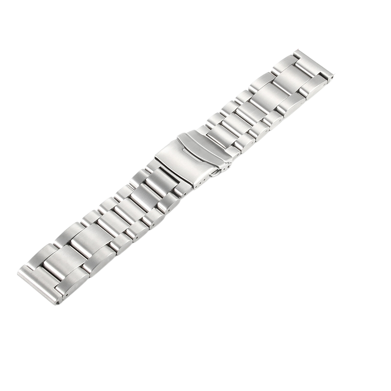 White Smoke Replacement Strap for Panerai PAM441-111 Heavy-Duty Series 22mm-24mm-26mm - Reinforced Solid Stainless Steel - Aethelgard Atelier