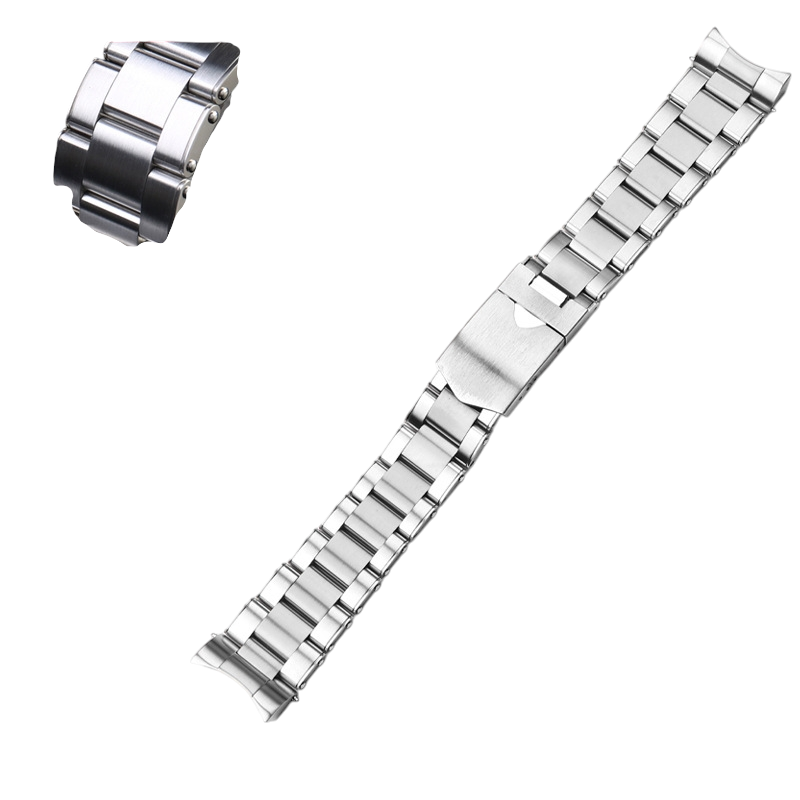 White Smoke Replacement Steel Strap for Audemars Piguet Royal Oak 15400-15500 Brushed Edition - Solid 316L Stainless Steel - Aethelgard Atelier