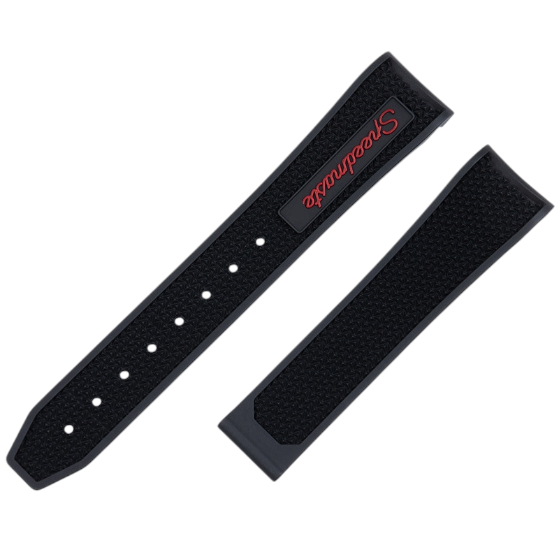 White Smoke Replacement Strap for Omega Seamaster 300 - Speedmaster Panda - Premium FKM Performance Rubber - Aethelgard Atelier