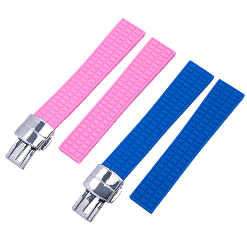 White Smoke Replacement Strap for Patek Philippe Aquanaut 5067A-001 Series - High-Density Waterproof Silicone Rubber - Aethelgard Atelier