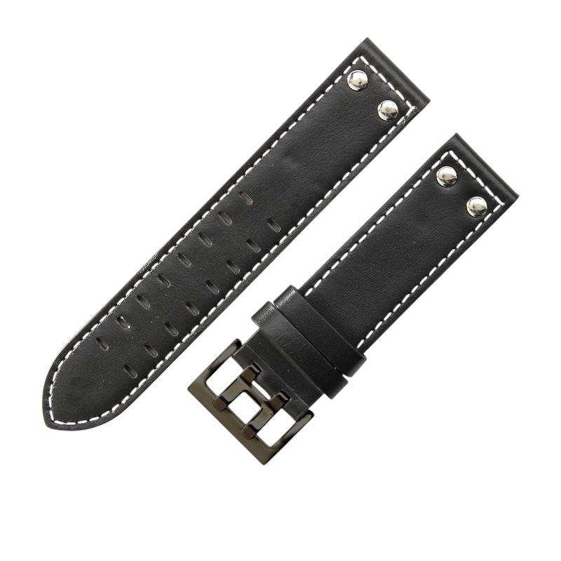 Replacement Strap for Hamilton Khaki Field H70595593 - H70655733 Series - Genuine Oil-Waxed Heritage Leather - Aethelgard Atelier