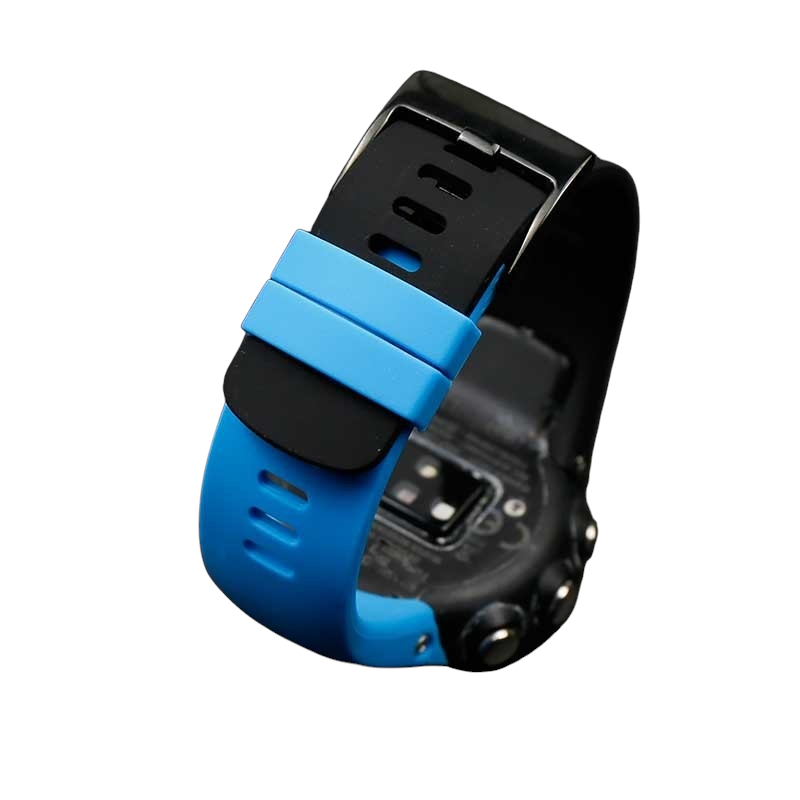 White Smoke Replacement Strap for Suunto Spartan Trainer Wrist HR - Soft-Touch High-Friction Silicone - Aethelgard Atelier