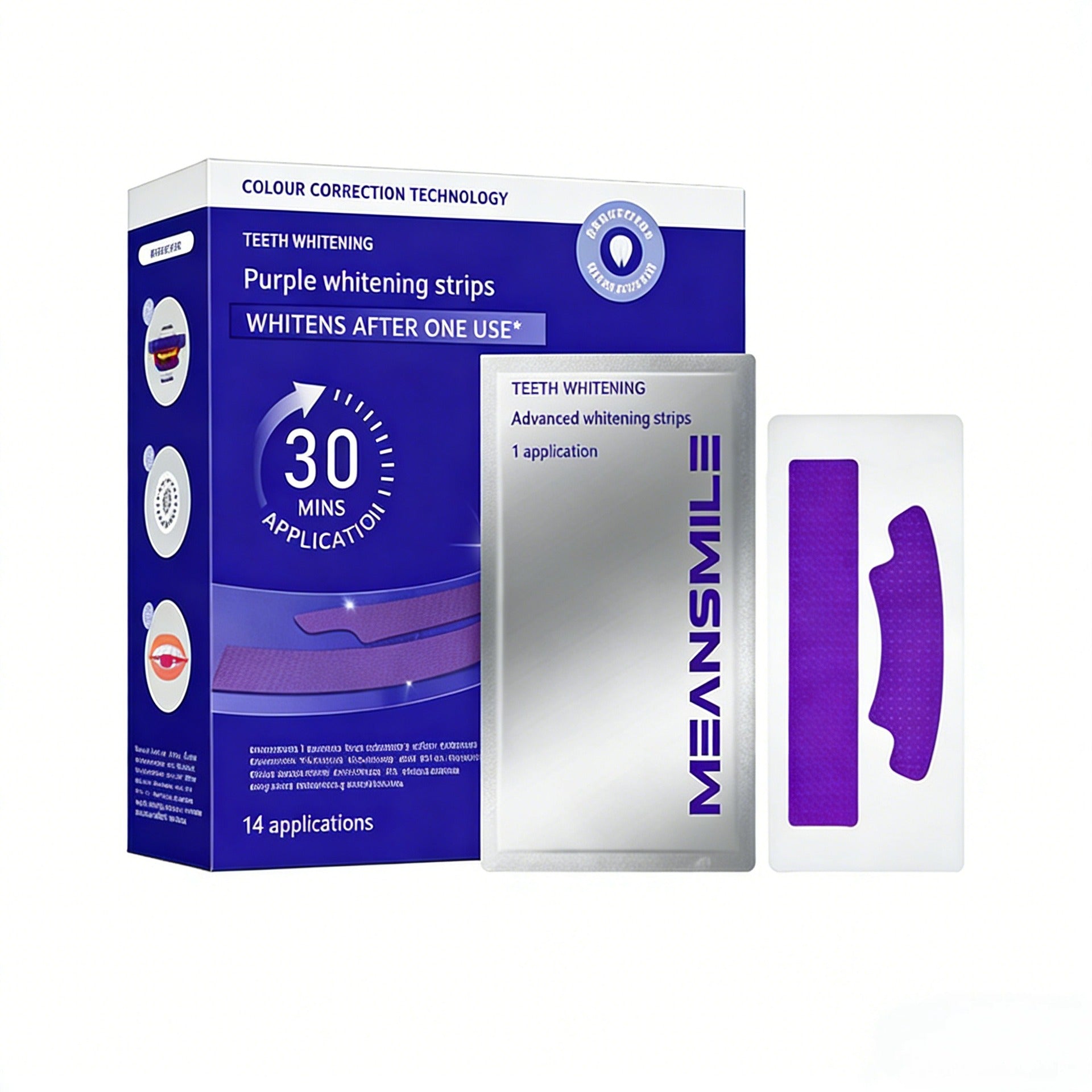 Meansmile Anti-Stain Precision Strips - Specialized for Smoke and Tea Stains