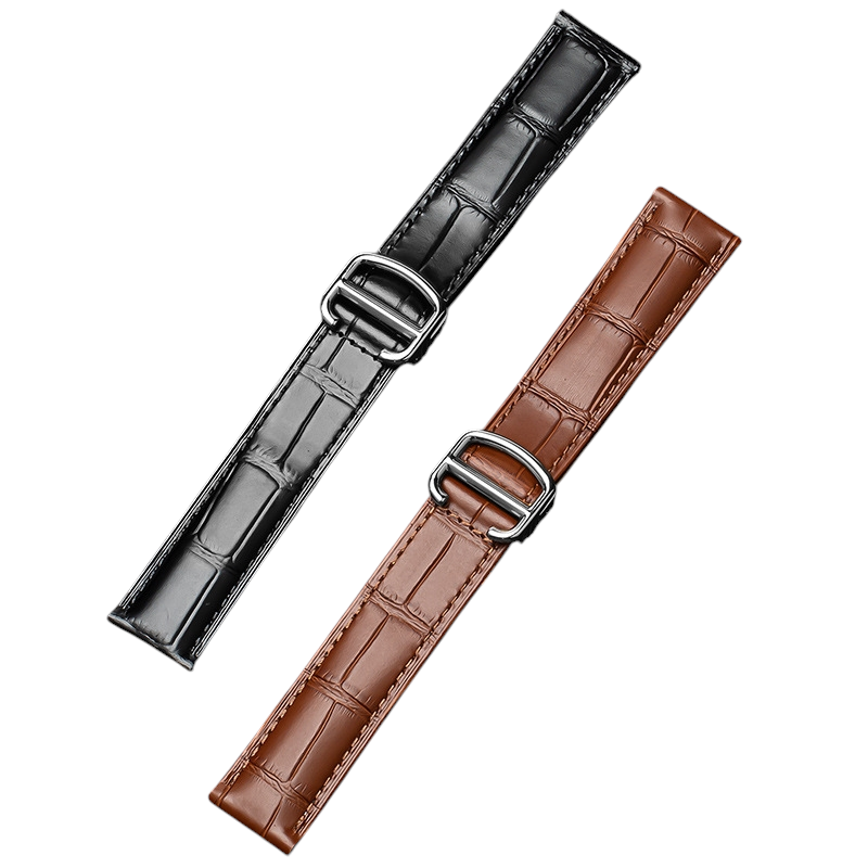 White Smoke Replacement Strap for Cartier Tank Series | Premium Bovine Leather | Aethelgard Atelier