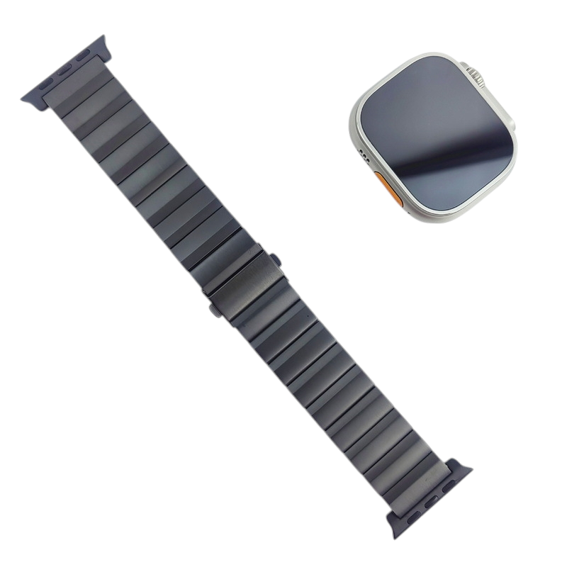 Elite Bamboo Style Titanium Alloy Band for Apple Watch Series 10 & Ultra