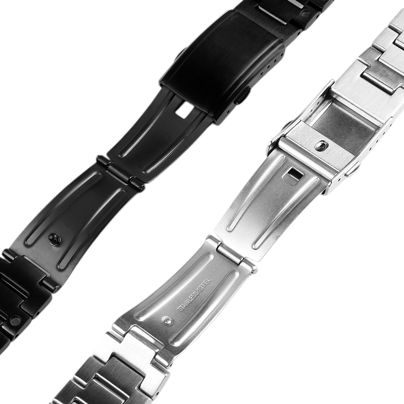 White Smoke Replacement Strap for SevenFriday Q - M - P Series - Industrial Solid 316L Stainless Steel - Aethelgard