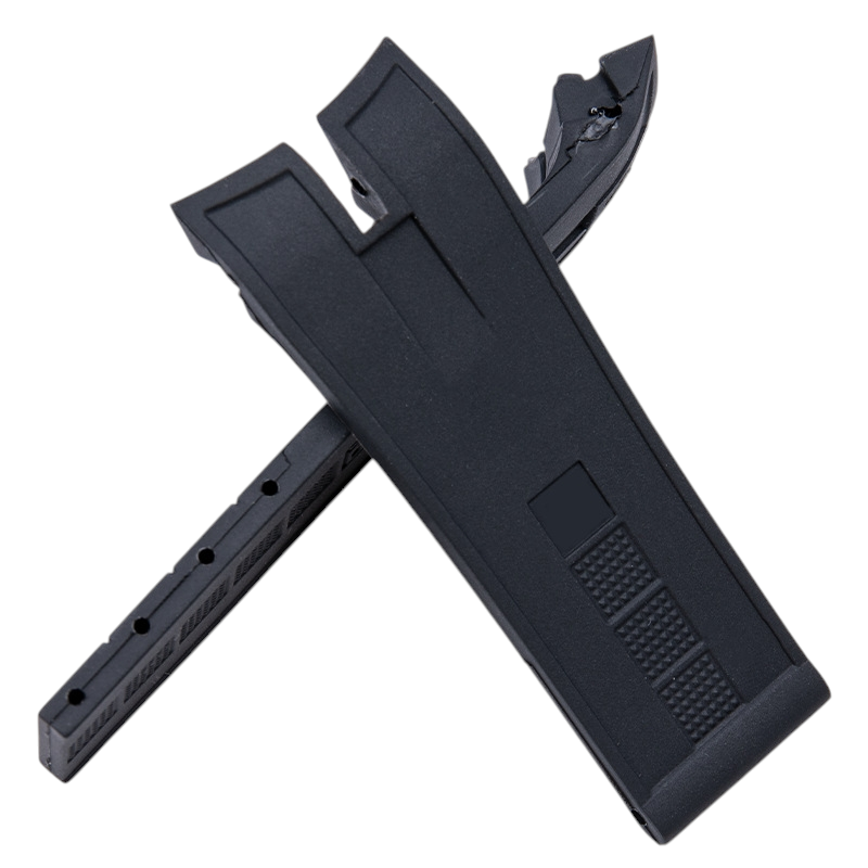 White Smoke Replacement Strap for Roger Dubuis Excalibur King Series - Bespoke Notched Silicone and Rubber Hybrid - Aethelgard Atelier