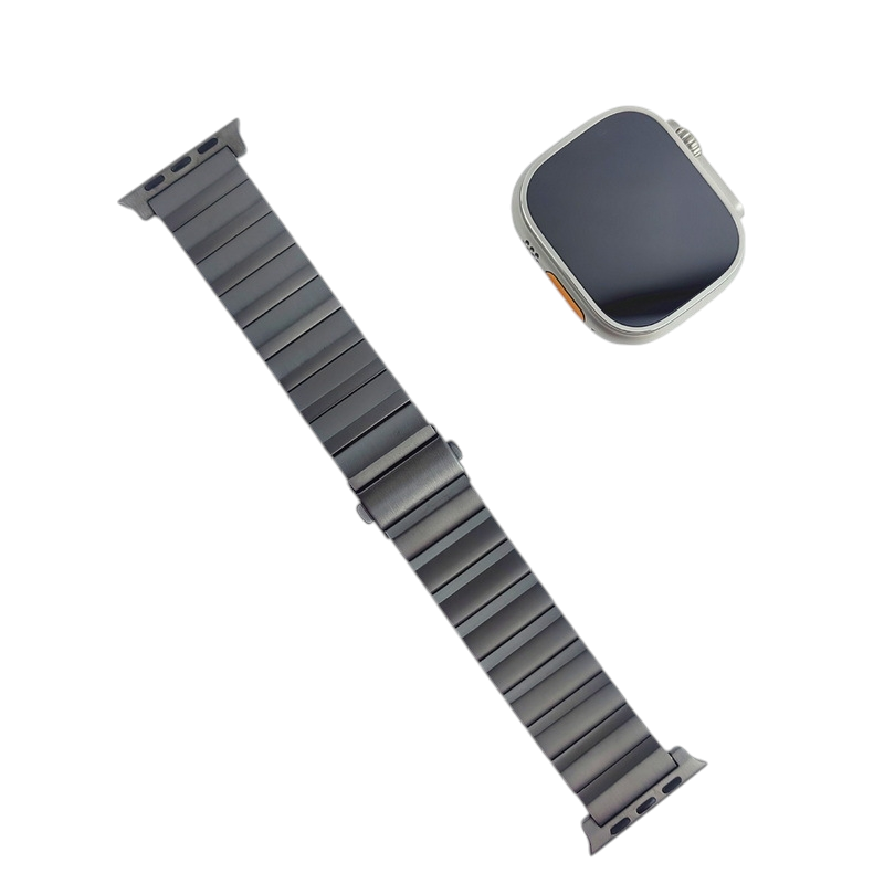 Elite Bamboo Style Titanium Alloy Band for Apple Watch Series 10 & Ultra