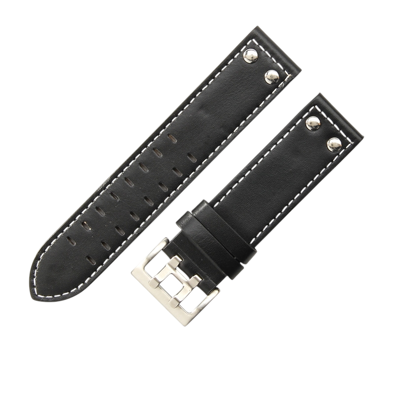Replacement Strap for Hamilton Khaki Field H70595593 - H70655733 Series - Genuine Oil-Waxed Heritage Leather - Aethelgard Atelier