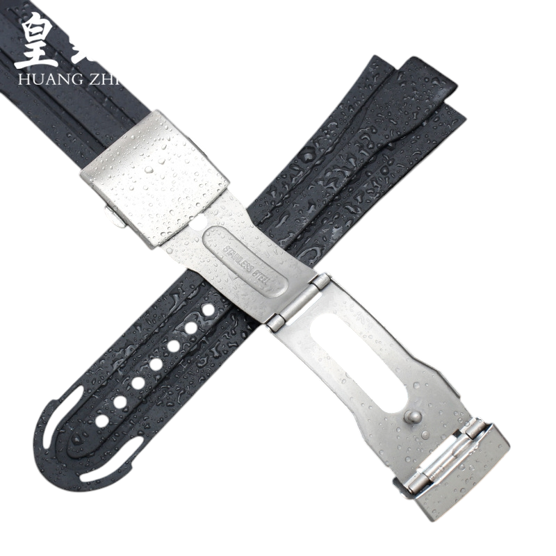 White Smoke Replacement Strap for Oris Divers 7730-Williams Racing 7740 - Specialized Convex Interface Silicone - Aethelgard