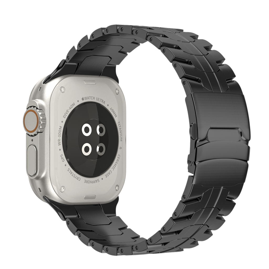 Elite Titanium Alloy Iron Man Armor Band for Apple Watch Ultra 2 & Series 10