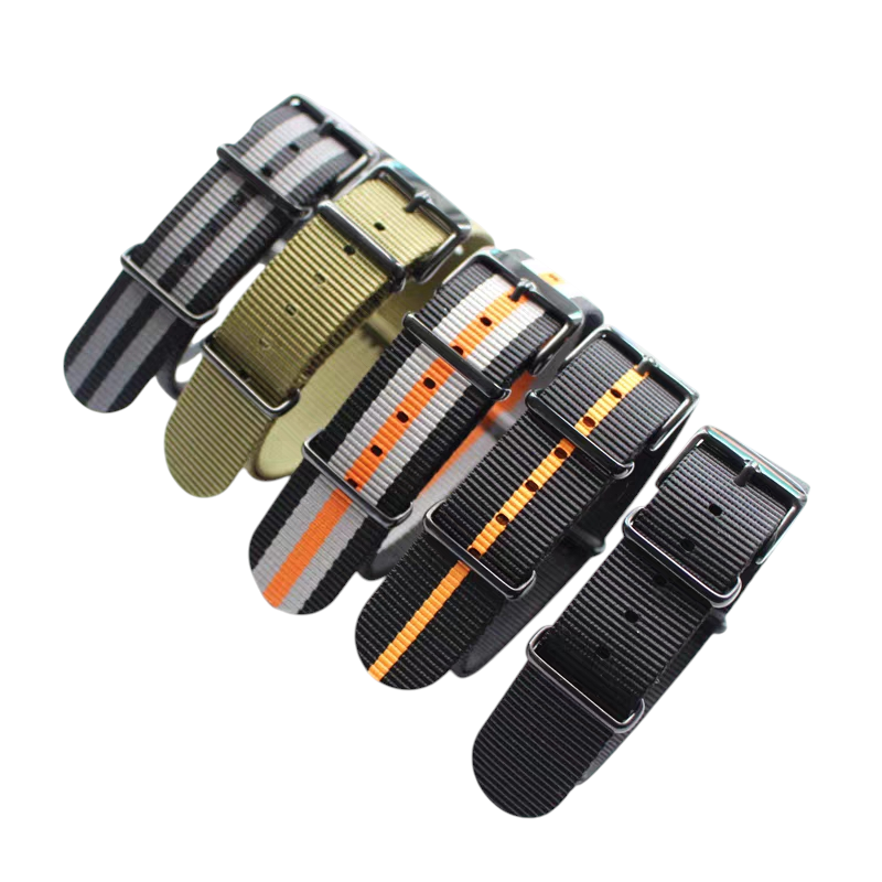 Handmade Precision Woven NATO Military Grade Watch Strap for Seiko, Hamilton, Rolex, Tudor - Tactical Quick-Dry Series - 18mm 20mm 22mm 24mm - Aethelgard